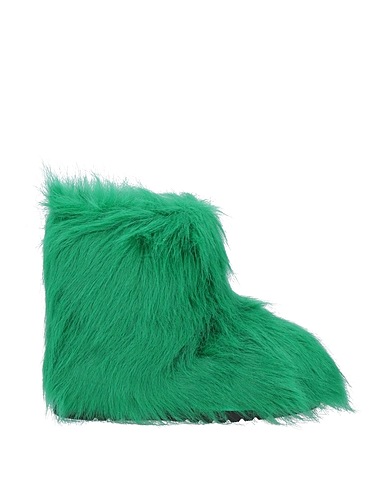 STAND STUDIO Stivaletti Verde Fibre tessili