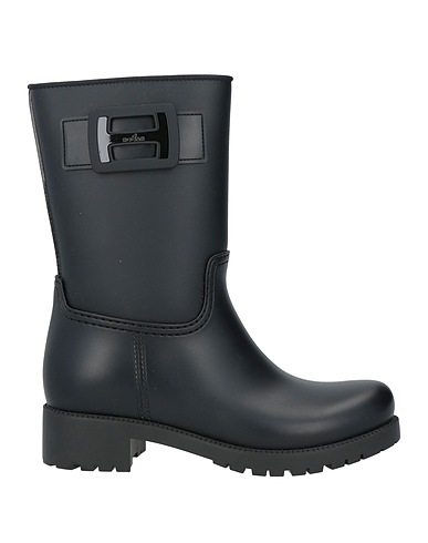 HOGAN Ankle boot Black Textile fibers