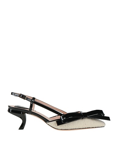 ROGER VIVIER Pump White 50% Textile fibers, 50% Leather