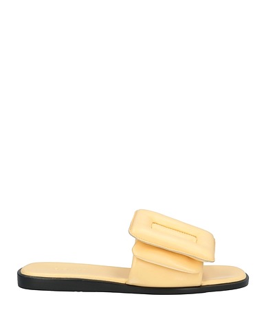 BOYY Sandales Jaune pastel Cuir