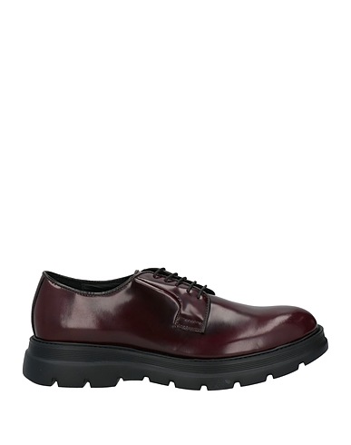 CAFèNOIR Stringate Bordeaux Pelle