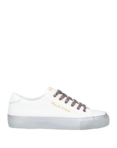 MANILA GRACE Sneakers White Textile fibres, Leather
