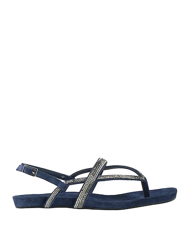 SANTEVINCENZIDUE Flip flops BLU Leather
