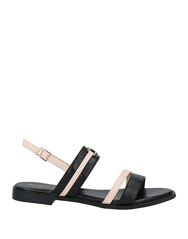 PATRIZIA PEPE Sandals Black Synthetic fibers