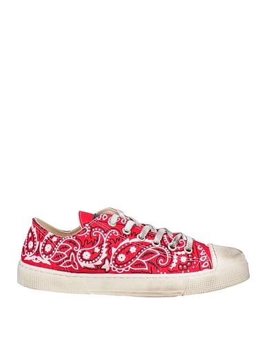 METAL GIENCHI Sneakers Rosso Fibre tessili