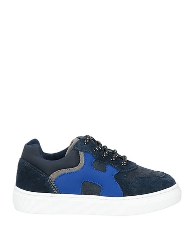HOGAN Sneakers JUNIOR Blu navy 50% Pelle, 50% Fibre tessili