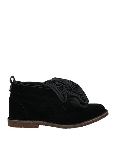 POKEMAOKE Ankle boot Black Textile fibers
