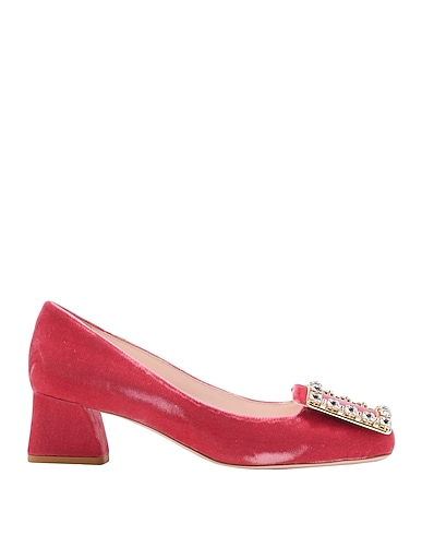 ROGER VIVIER Court Pink Textile fibres