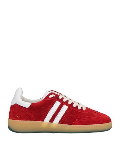 ED PARRISH Sneakers Red Leather