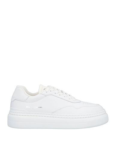 PHILIPPE MODEL Sneakers White 100% Leather