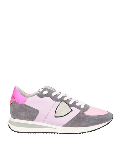 PHILIPPE MODEL Sneakers 50% Leather, 50% Textile fibres