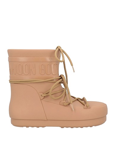 MOON BOOT Ankle boot Beige Rubber