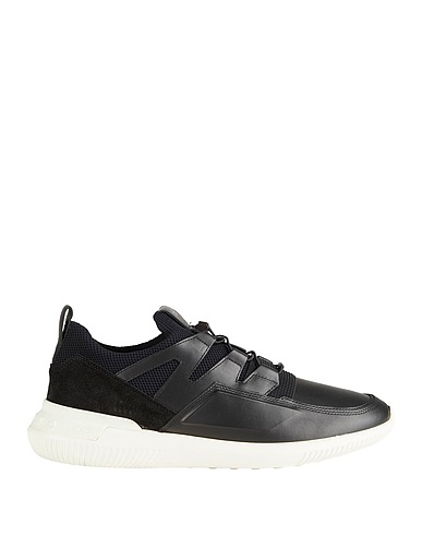 TOD'S NO_CODE Sneakers Black 75% Calfskin, 20% Textile fibres, 5% Ovine leather