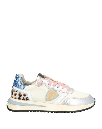 PHILIPPE MODEL Sneakers Beige 50% Leather, 50% Textile fibres