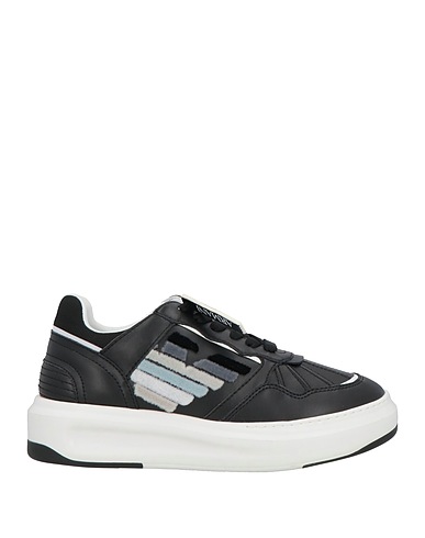 EMPORIO ARMANI Sneakers Black Textile fibers