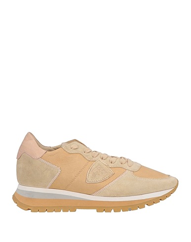 PHILIPPE MODEL Sneakers Χρώμα της άμμου Δέρμα, Ίνες υφασμάτων