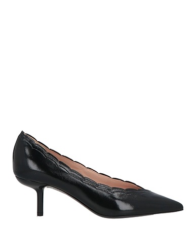 EMPORIO ARMANI Court Black Leather