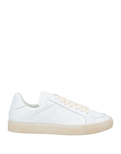 ZADIG&VOLTAIRE Sneakers Off white 65% Leather, 35% Polyester