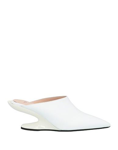 N°21 Mules and clogs White Leather