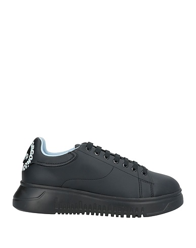 EMPORIO ARMANI Sneakers Black 100% Cow leather