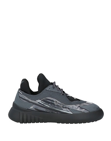 EMPORIO ARMANI Sneakers Piombo 85% Poliestere, 15% Elastan, Poliuretano termoplastico