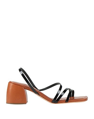 VICENZA) Sandals Black Leather