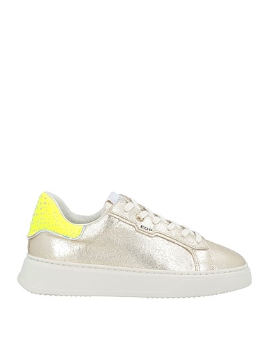 ED PARRISH Sneakers Platinum Leather, Textile fibres