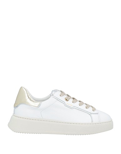 ED PARRISH Sneakers White Leather