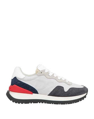 DSQUARED2 Sneakers Light grey Calfskin, Nylon