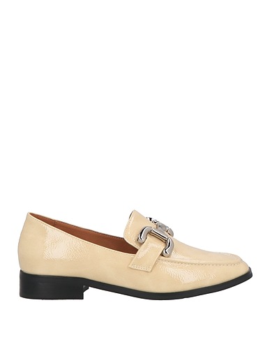 BIBI LOU Loafers Cream Synthetic fibers