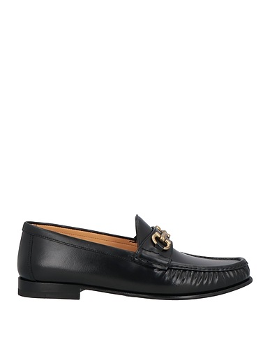 BRUNELLO CUCINELLI Loafers Black Leather