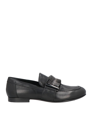 STRATEGIA Loafers Black Leather