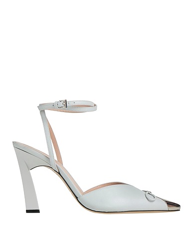 EMPORIO ARMANI Décolleté Grigio Pelle