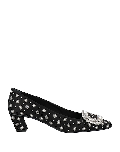 ROGER VIVIER Pump Black Textile fibers