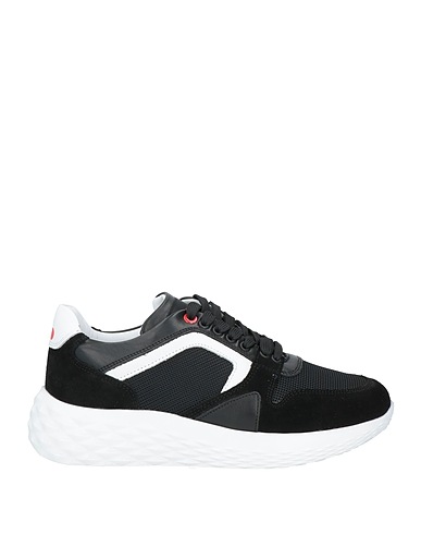 PEUTEREY Sneakers Schwarz Leder, Gewebefasern