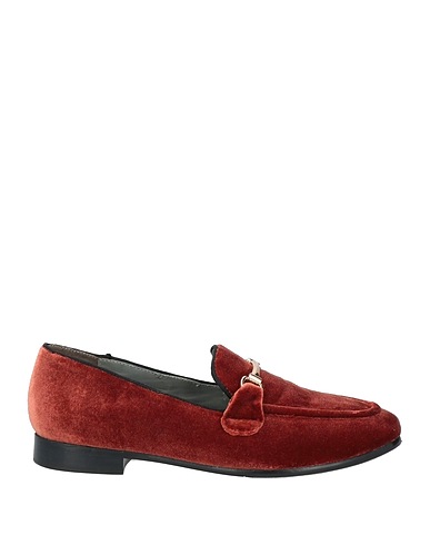 GO-UP Loafers Rust Textile fibres