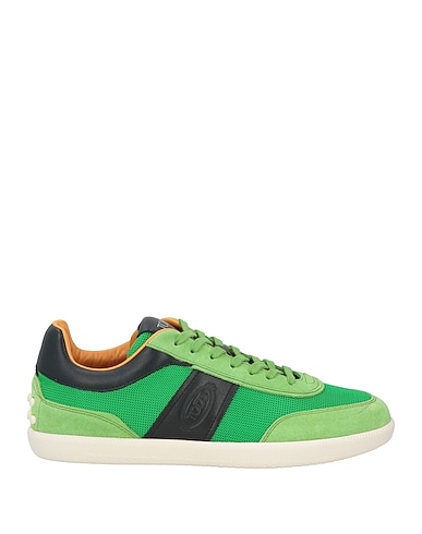 TOD'S Sneakers Δέρμα, Ίνες υφασμάτων