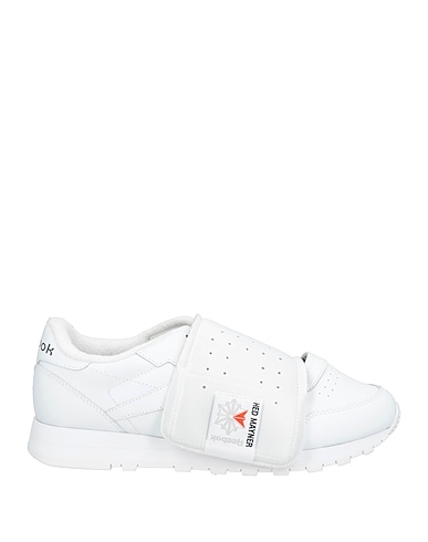 REEBOK x HED MAYNER Sneakers White Leather, Textile fibers