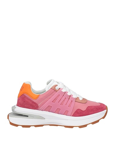 DSQUARED2 Sneakers Mauve Leather, Textile fibers