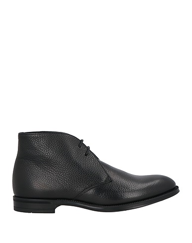 DOUCAL'S Ankle boot Black 100% Calfskin