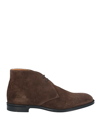 DOUCAL'S Ankle boot Chocolate brown 100% Calfskin
