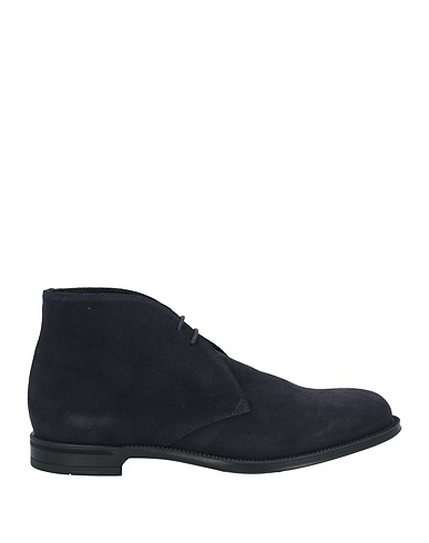 DOUCAL'S Stiefelette Marineblau 100% Kalbsleder