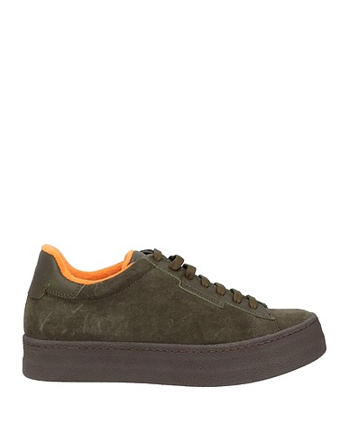 EMPORIO ARMANI Sneakers Vert militaire Cuir