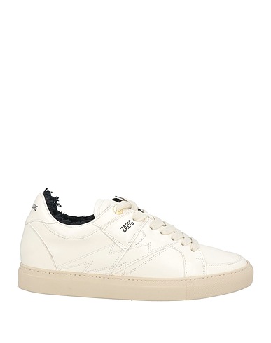 ZADIG&VOLTAIRE Sneakers Cream 100% Leather