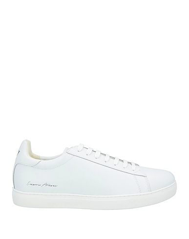 EMPORIO ARMANI Sneakers White Leather