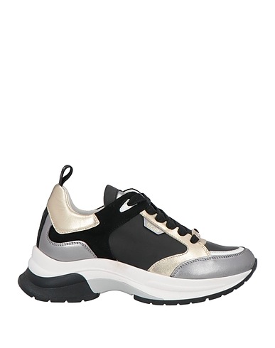 ED PARRISH Sneakers Black Leather
