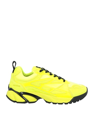ZADIG&VOLTAIRE Sneakers Yellow 65% Leather, 35% Polyester