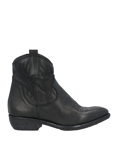 LE PURE Stiefelette Schwarz Kalbsleder