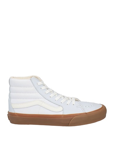 VANS Sneakers White Textile fibers, Leather