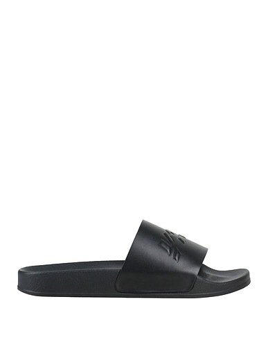 VETEMENTS Sandals Black Leather